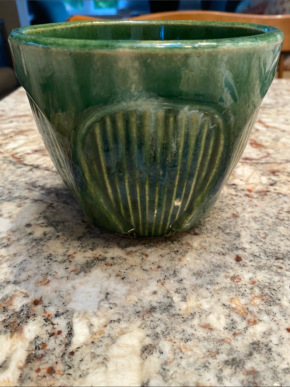 Roseville RRPCO Art Deco Pottery Ribs Planter